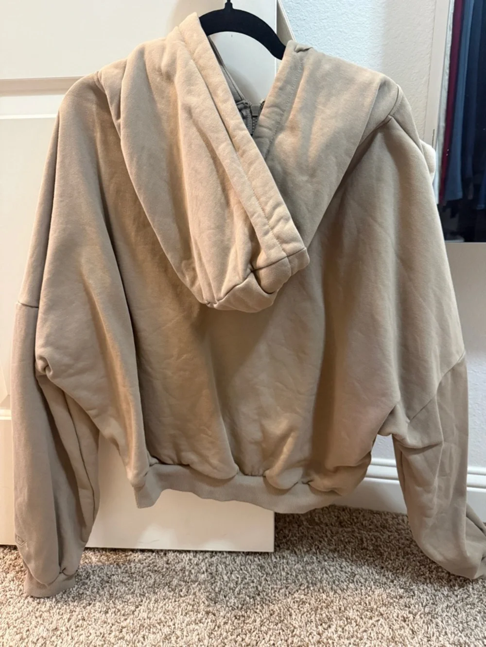 POPFLEX Zip Cloud Hoodie - Taupe - Picture 3 of 3